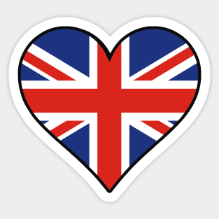 I Love England Sticker